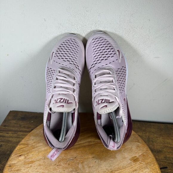 Nike Air Max 270 White Soft Pink Women's Size 9.5 Shoes Sneakers AH6789-601 - Picture 6 of 8